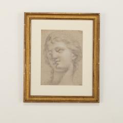 18th Century Drawing of a Carved Portrait Bust England circa 1800 - 2993654