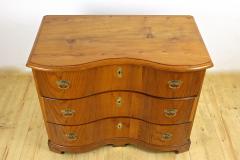 18th Century Elm Wood Baroque Chest Of Drawers South Germany ca 1770 - 3398826