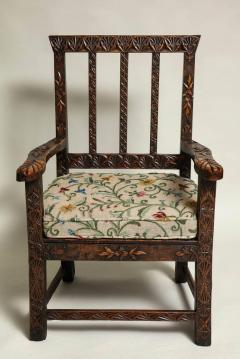 18th Century English Folk Art Chair - 664791