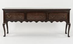 18th Century English Georgian Oak Dresser Base - 3526472