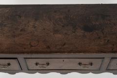 18th Century English Georgian Oak Dresser Base - 3526477