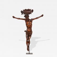 18th Century Finely Carved Boxwood Corpus Christi on Stand - 4738020