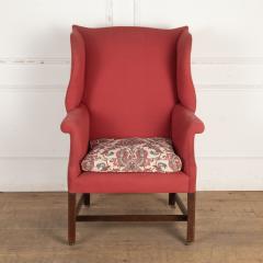 18th Century Fireside Wingback Armchair - 3611602