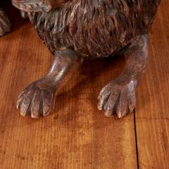 18th Century Folk Carved Lion - 4206042