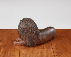 18th Century Folk Carved Lion - 4206045