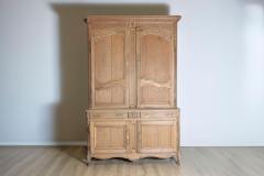 18th Century French Bleached Oak Buffet Deux Corps - 3955344