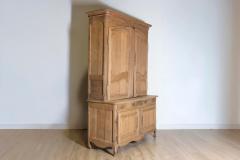 18th Century French Bleached Oak Buffet Deux Corps - 3955376