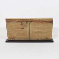 18th Century French Carved Oak Panel Depicting Two Angels And An Eagle - 4121412