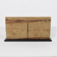 18th Century French Carved Oak Panel Depicting Two Angels And An Eagle - 4121436