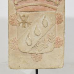 18th Century French Carved Stone Coat of Arms - 4111839