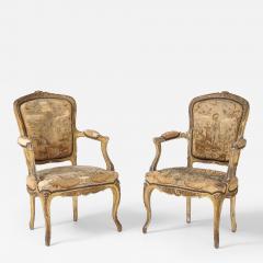 18th Century French Chateau Fauteuils - 4621779