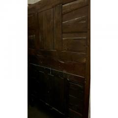18th Century French Country Armoire Linen Press Wardrobe Cabinet - 2777421