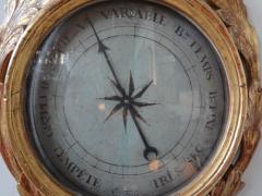 18th Century French Louis XVI Giltwood Barometer - 4817248