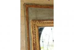 18th Century French Louis XVI Period Parcel Gilt Bastide Trumeau Mirror - 631442