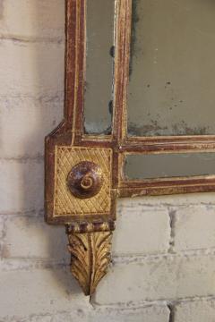 18th Century French Louis XVI Period Richly Carved Giltwood Mirror - 837421