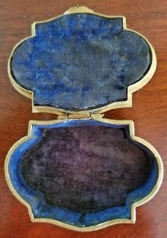 18th Century French Louis XVI Ring Box with Miniature Portrait of Lady - 4749140
