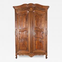 18th Century French Lyonnaise Walnut Armoire - 4319456