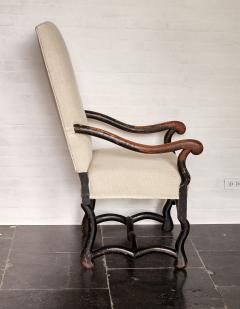 18th Century French Os de Mouton Armchair - 3664633