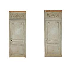 18th Century French Painted Doors a Pair - 2530663