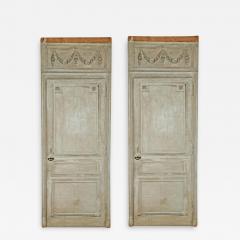 18th Century French Painted Doors a Pair - 2532401