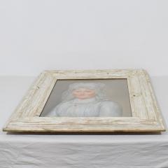 18th Century French Pastel Portrait of a Young Woman - 4108494