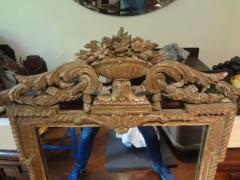 18th Century French R gence Giltwood Mirror - 3699901