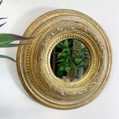 18th Century French Rococo Circular Gilt Gesso Mirror - 3191960