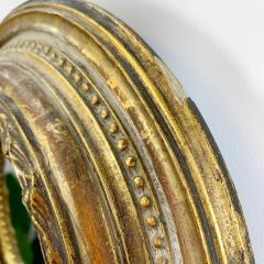 18th Century French Rococo Circular Gilt Gesso Mirror - 3191965