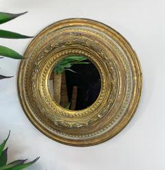 18th Century French Rococo Circular Gilt Gesso Mirror - 3191969