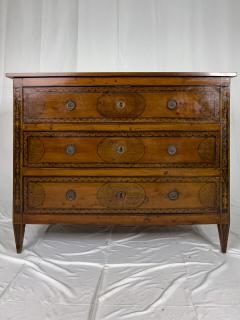 18th Century Fruitwood Italian Commode with Walnut Inlay - 4054807