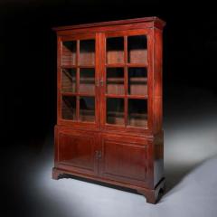 18th Century George II Chippendale Period Two Door Mahogany Glazed Bookcase - 3923618