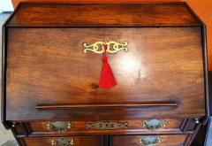 18th Century George II Miniature Campaign Bureau Chest on Later Chest Stand - 4153946
