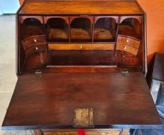 18th Century George II Miniature Campaign Bureau Chest on Later Chest Stand - 4153947
