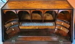 18th Century George II Miniature Campaign Bureau Chest on Later Chest Stand - 4153957