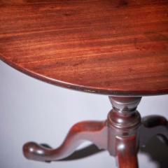 18th Century George III Mahogany Tripod Table Circa 1770  - 3447770