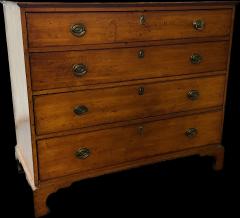 18th Century Georgian Chest of Drawers Mahogany Original Pulls - 2779241