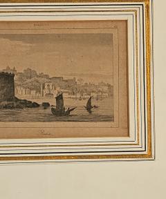 18th Century German Print Showing Colonial Scene Bahia  - 3705095