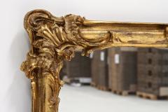 18th Century Gilt Baroque Wall Mirror Austria circa 1780 - 3643056