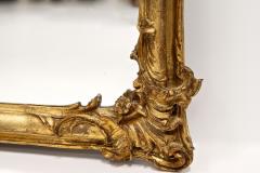 18th Century Gilt Baroque Wall Mirror Austria circa 1780 - 3643060