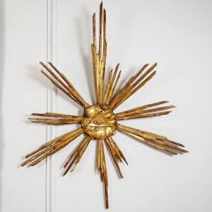 18th Century Giltwood All Seeing Eye of God Devotional Sunburst - 4124064