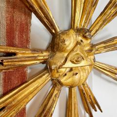 18th Century Giltwood All Seeing Eye of God Devotional Sunburst - 4124066