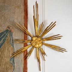 18th Century Giltwood All Seeing Eye of God Devotional Sunburst - 4124069