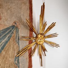 18th Century Giltwood All Seeing Eye of God Devotional Sunburst - 4124070