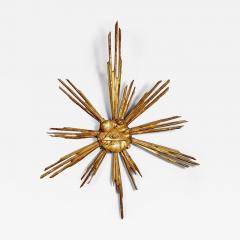 18th Century Giltwood All Seeing Eye of God Devotional Sunburst - 4176928