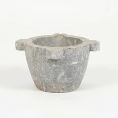 18th Century Gray Stone Mortar - 4519964