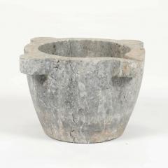 18th Century Gray Stone Mortar - 4519965