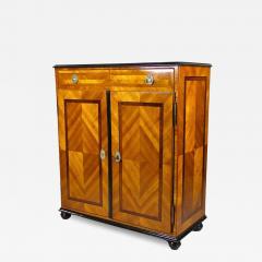 18th Century Halfcabinet Trumeau Commode Cherrywood Austria circa 1780 - 4139827