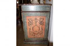 18th Century Hand Painted Polychrome and Parcel Gilt Canterano Commode - 3501156