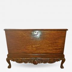 18th Century Irish George II Mahogany Silver Chest - 1695169