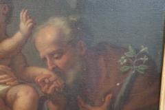 18th Century Italian Antique Oil on Canvas Painting Religious Subject - 2674884